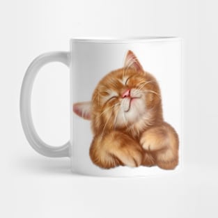 vintage-cute cat Mug